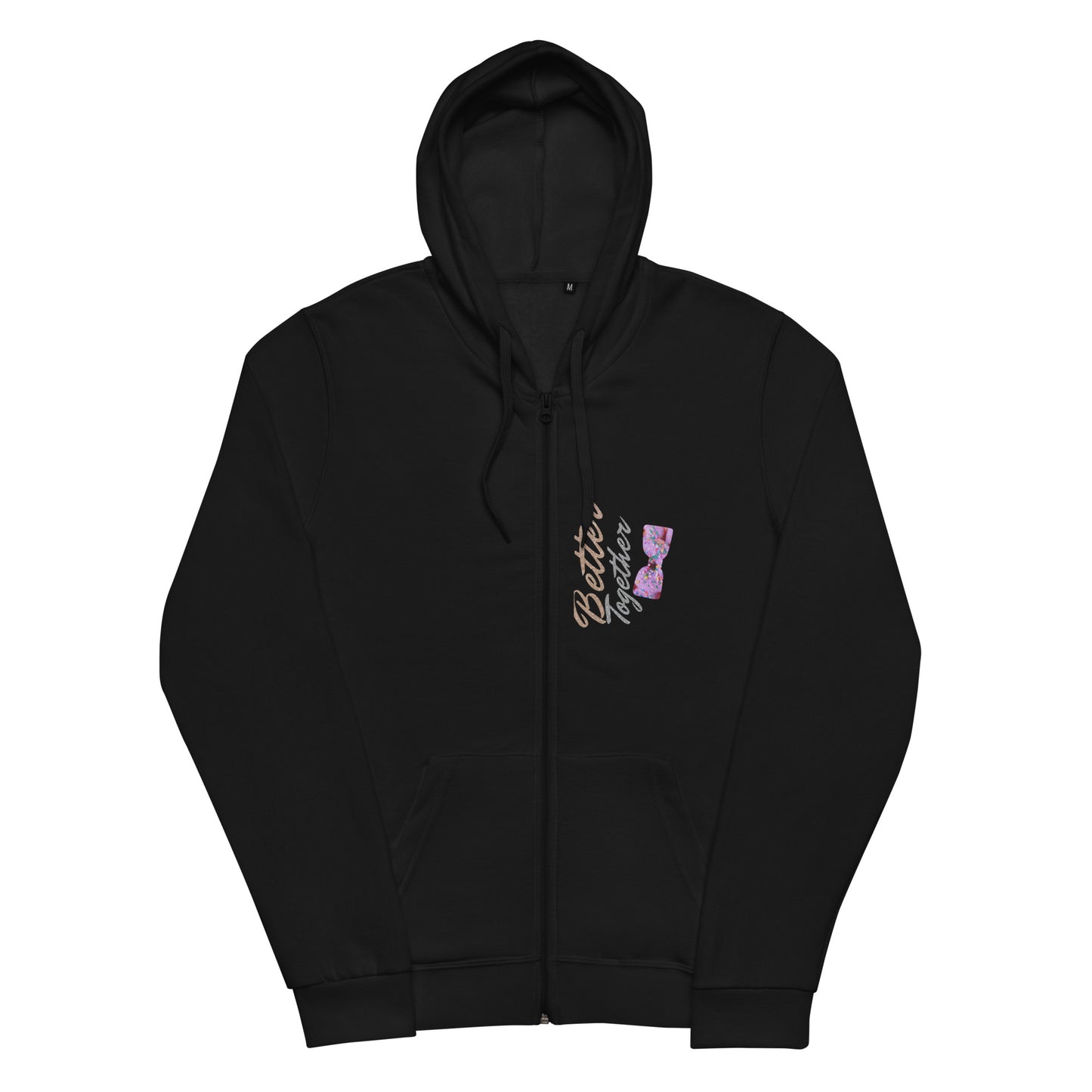 Unisex basic zip hoodie