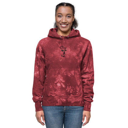 Unisex Champion tie-dye hoodie