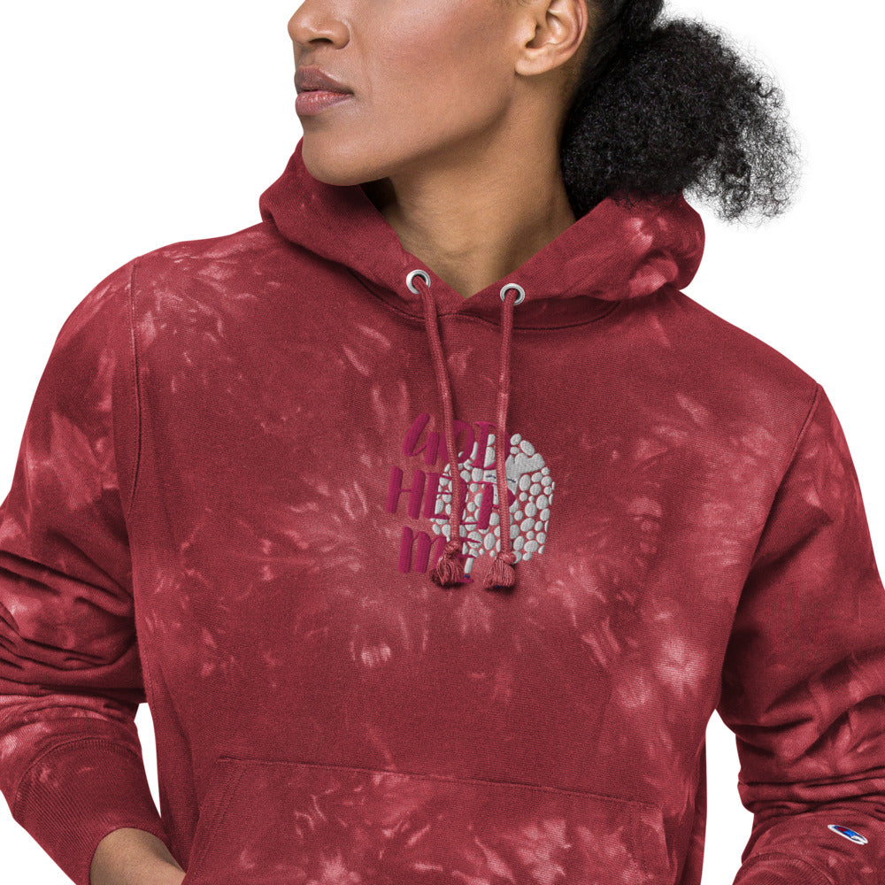 Unisex Champion tie-dye hoodie