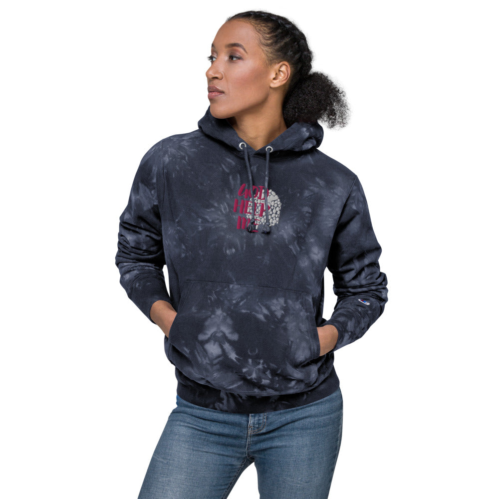 Unisex Champion tie-dye hoodie