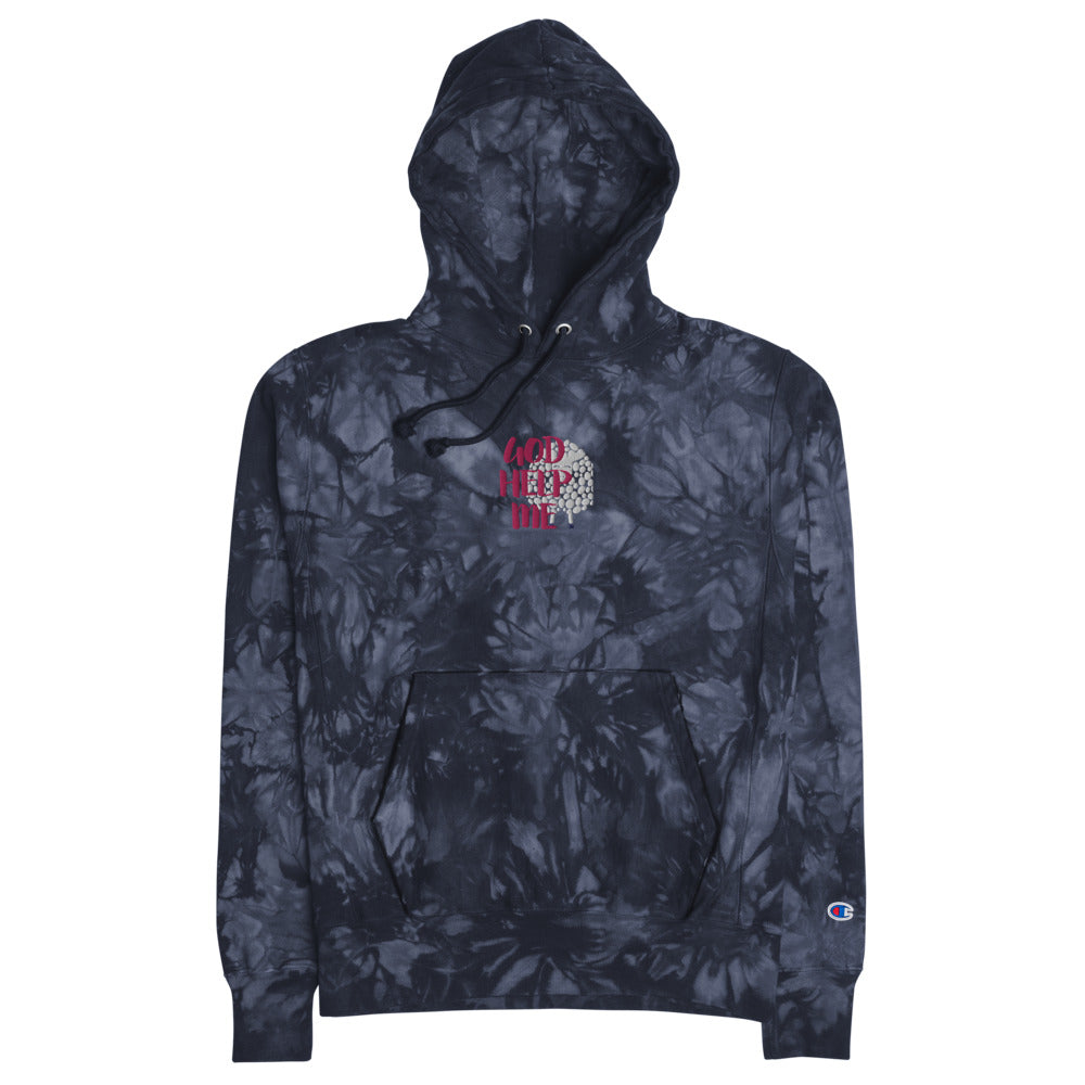 Unisex Champion tie-dye hoodie