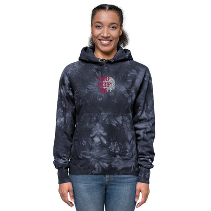 Unisex Champion tie-dye hoodie