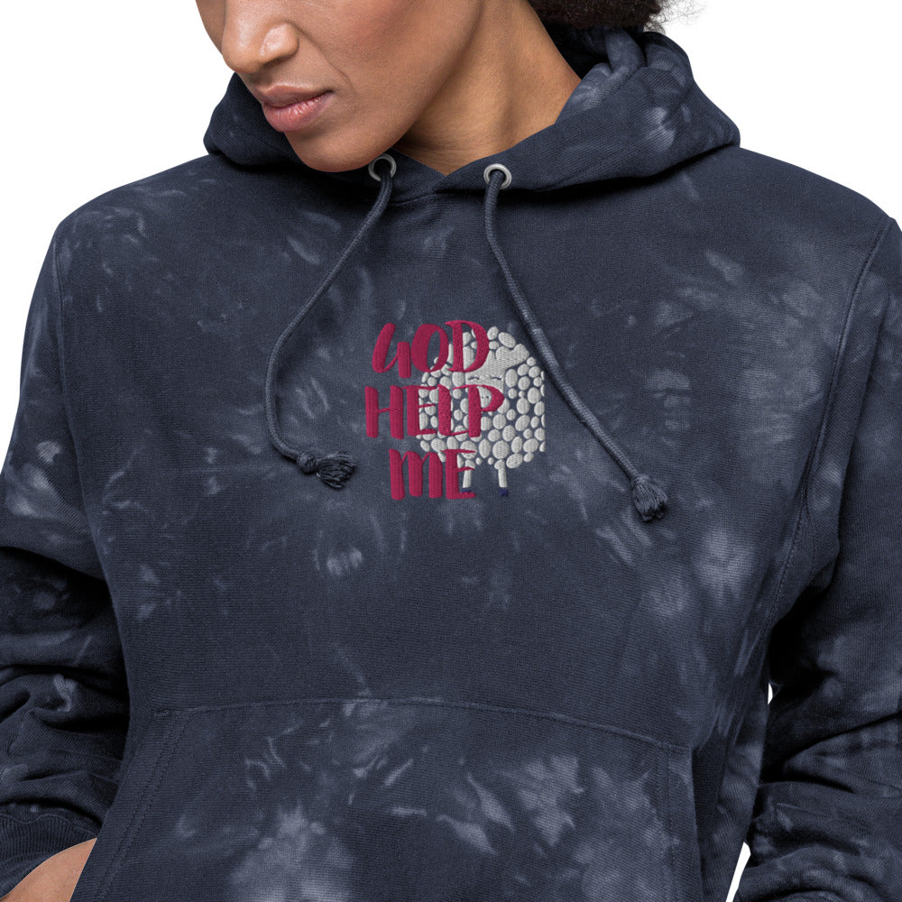 Unisex Champion tie-dye hoodie