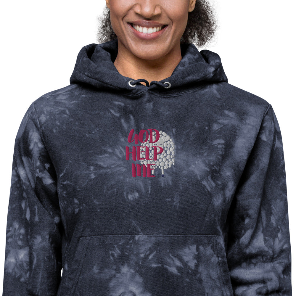 Unisex Champion tie-dye hoodie