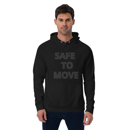 Unisex eco raglan hoodie-Moving..