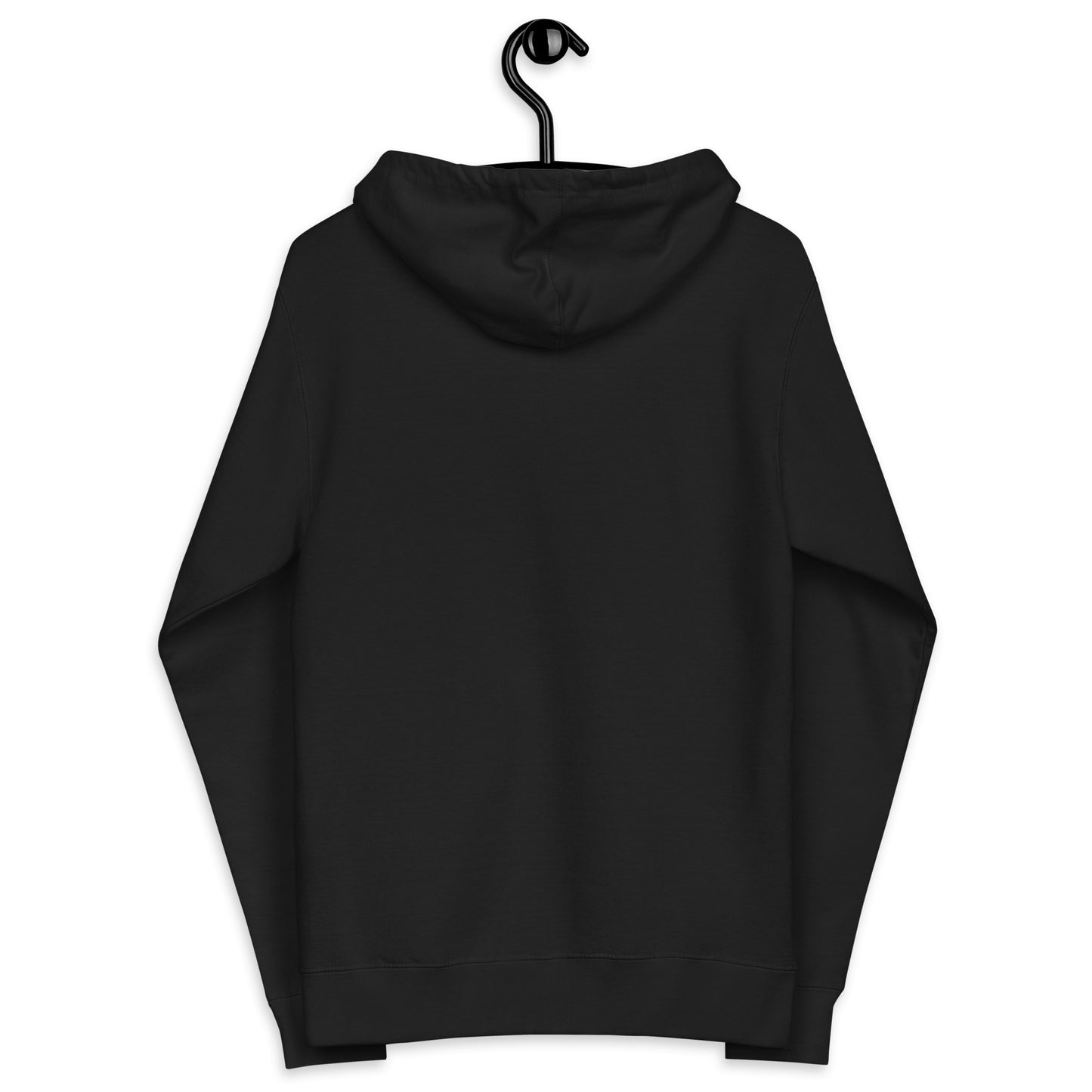 Unisex fleece zip up hoodie