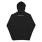 Unisex fleece zip up hoodie