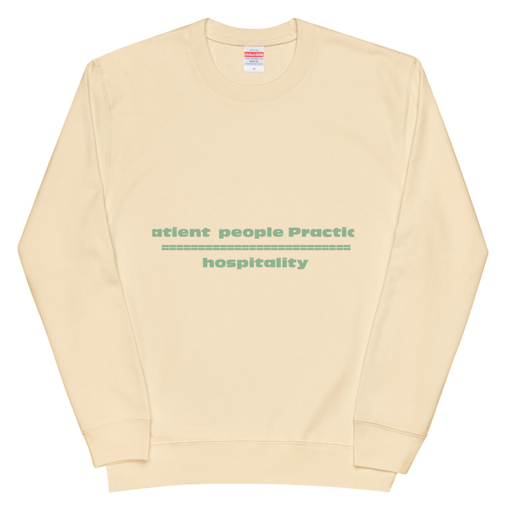 Unisex french terry sweatshirt