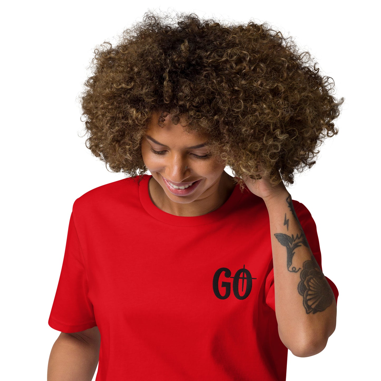 Unisex organic cotton t-shirt-Go