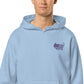 Unisex pigment-dyed hoodie