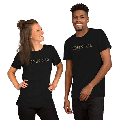 John 3:16 - Short-Sleeve Unisex T-Shirt