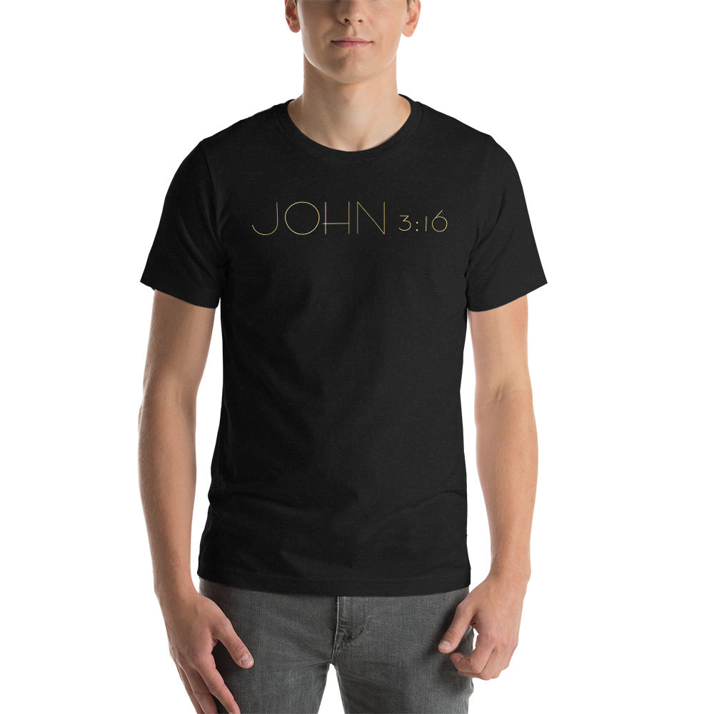 John 3:16 Short-Sleeve Unisex T-Shirt