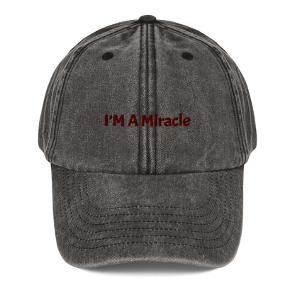 Vintage Hat- I’M a Miracle