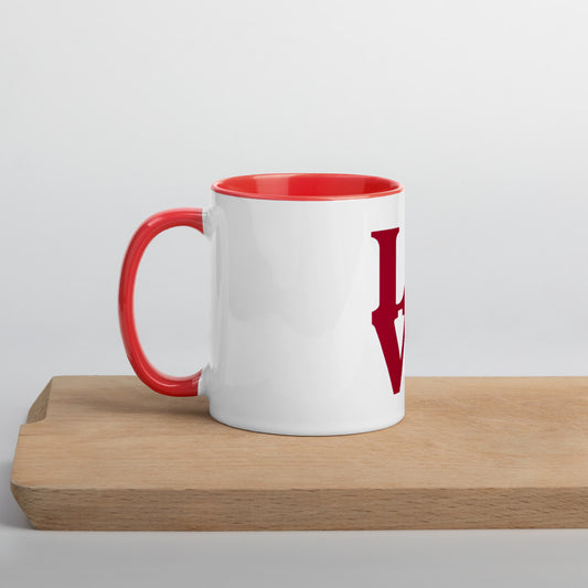 Mug with Color Inside - Love