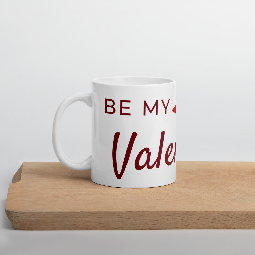 White glossy mug - Valentine