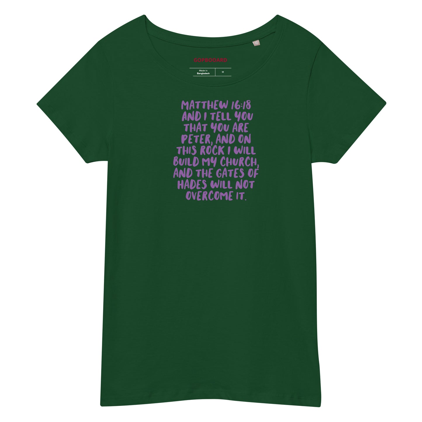 Women’s basic organic t-shirt