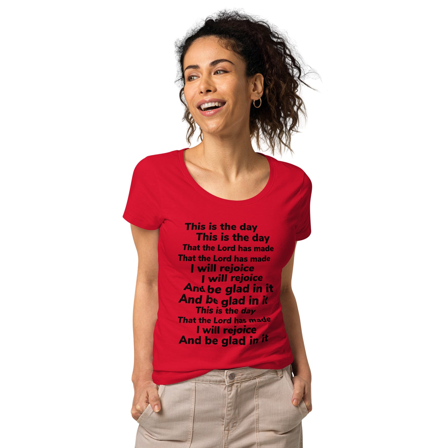 Women’s basic organic t-shirt