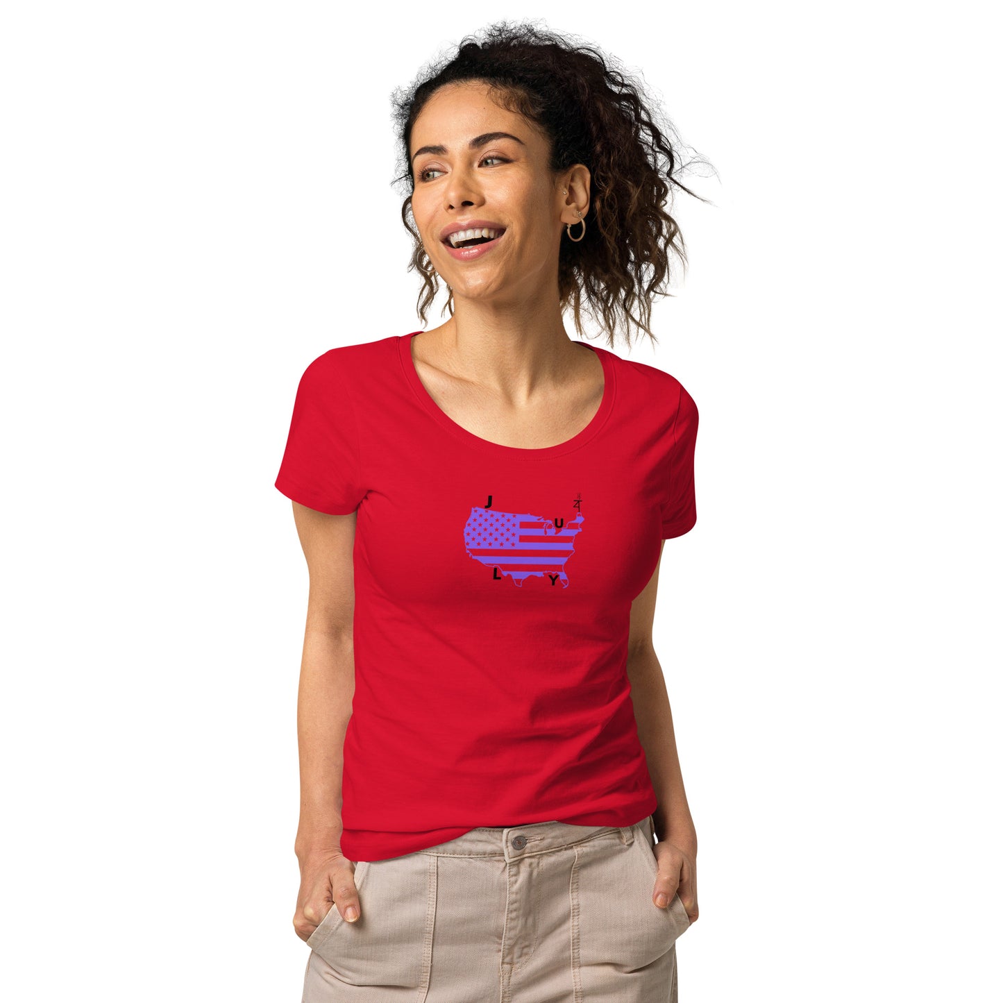 Women’s basic organic t-shirt