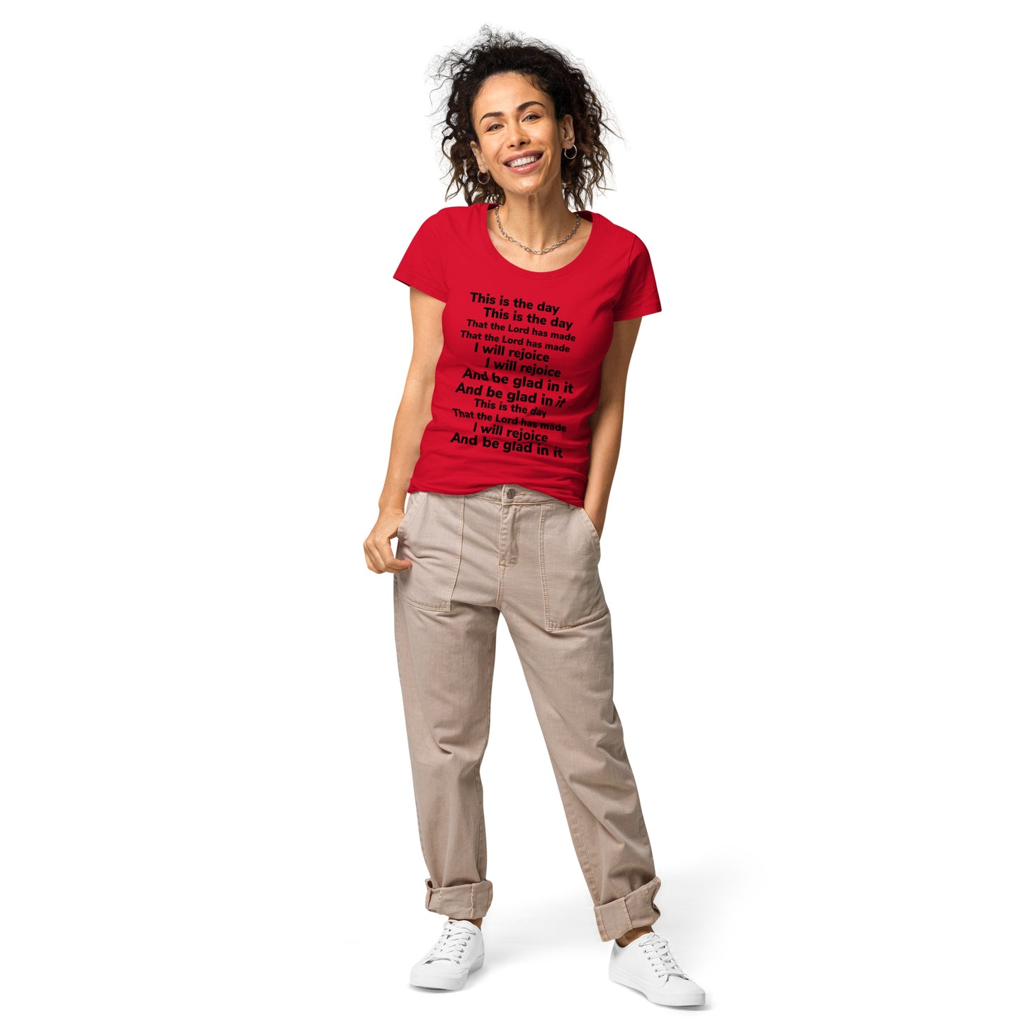 Women’s basic organic t-shirt