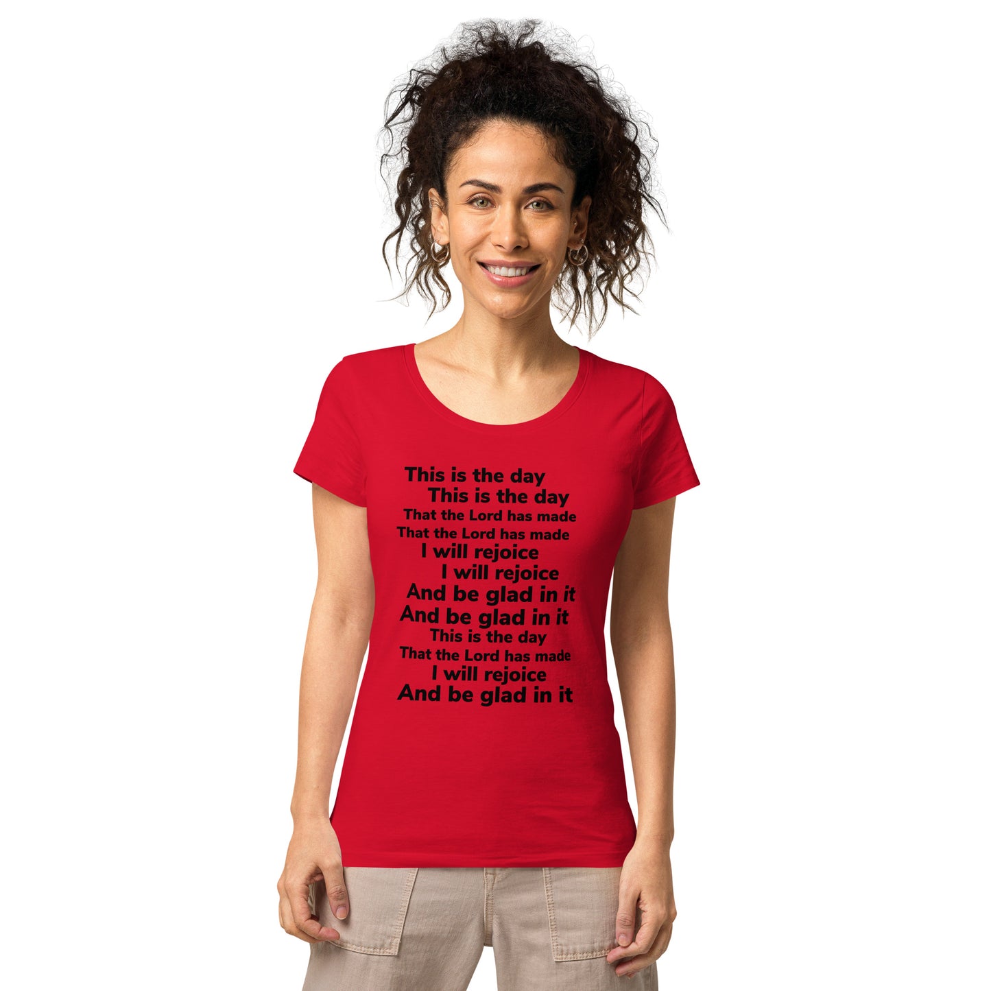 Women’s basic organic t-shirt