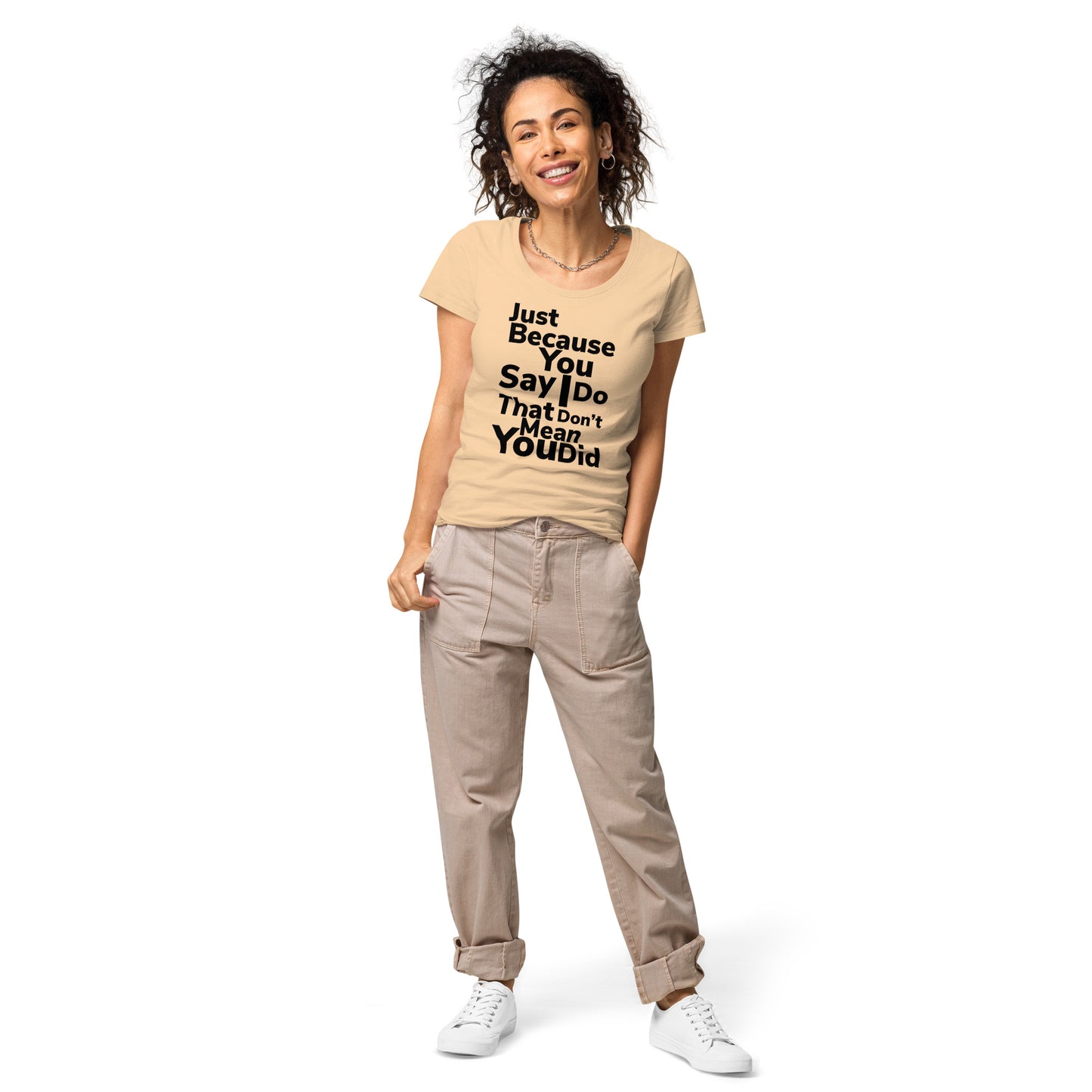 Women’s basic organic t-shirt