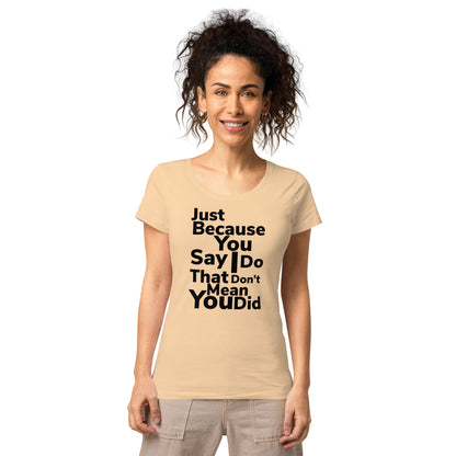 Women’s basic organic t-shirt