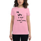 Women's short sleeve t-shirt