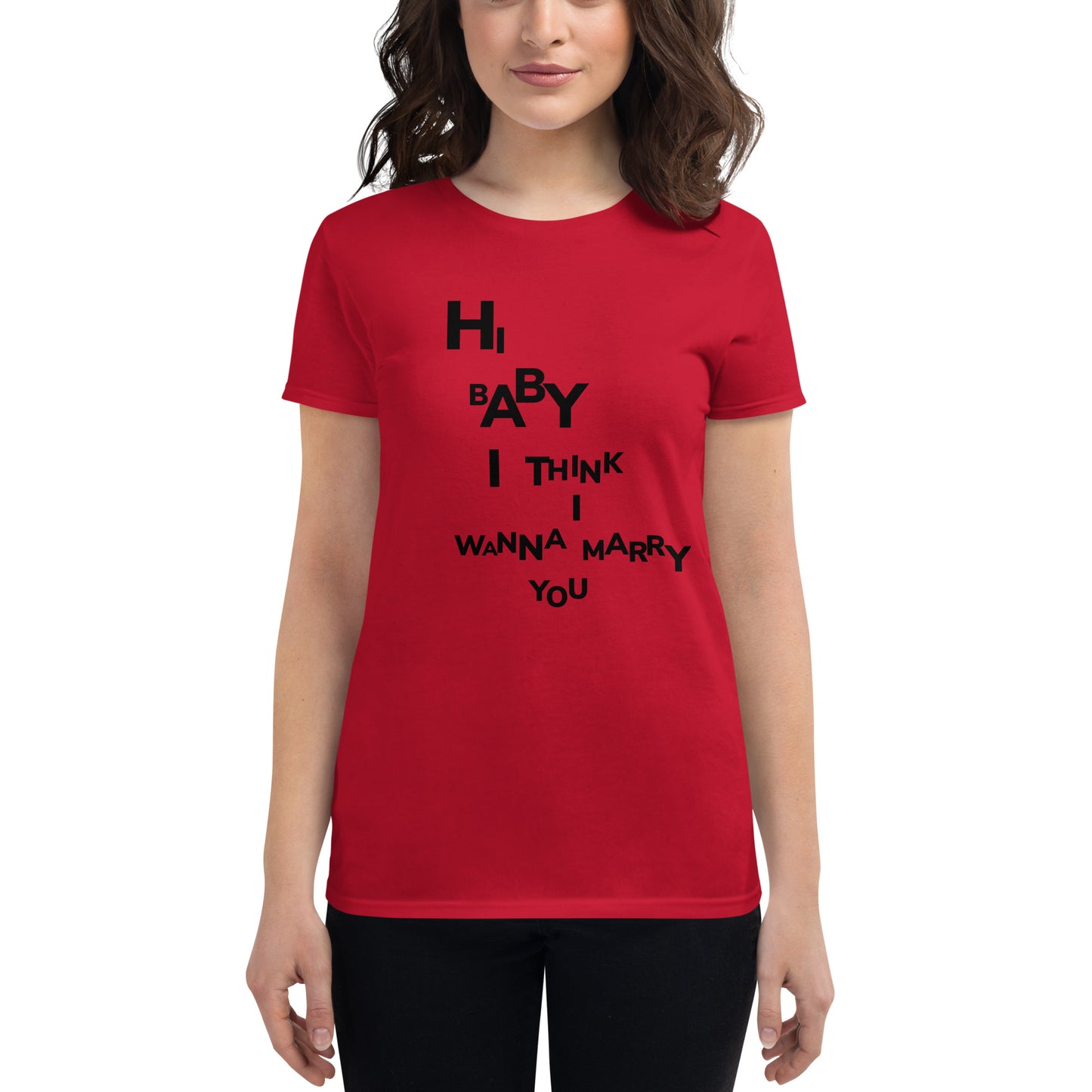 Women's short sleeve t-shirt