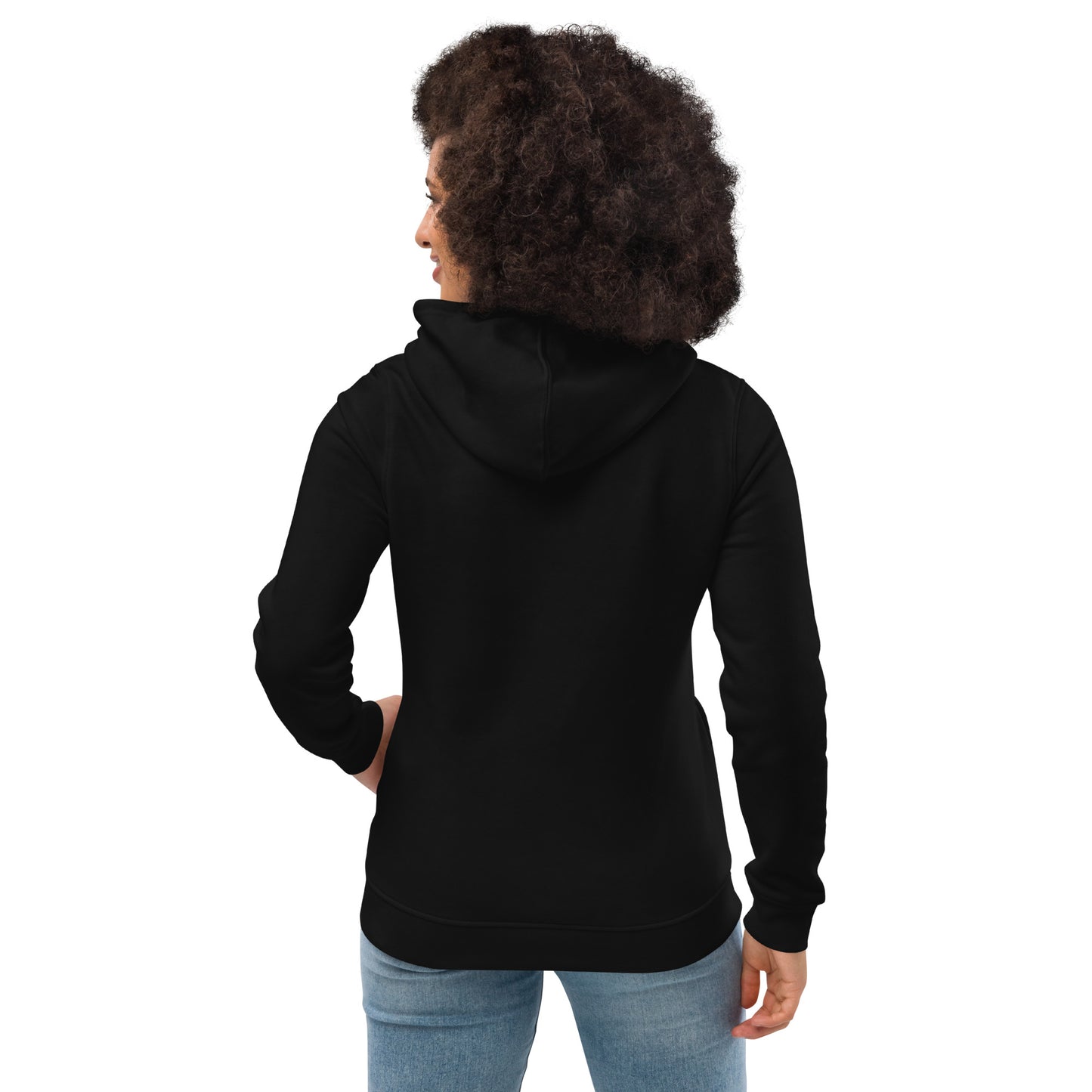 Women's eco fitted hoodie