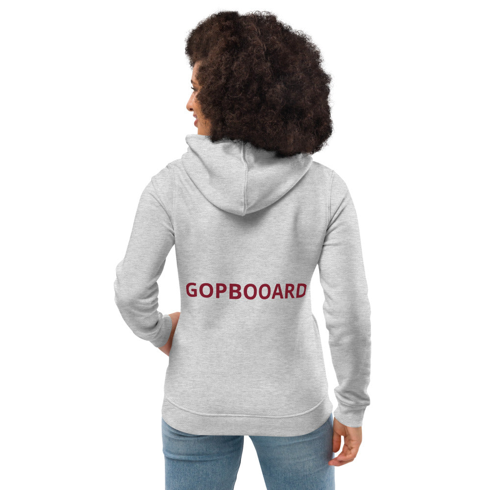 Women's eco fitted hoodie