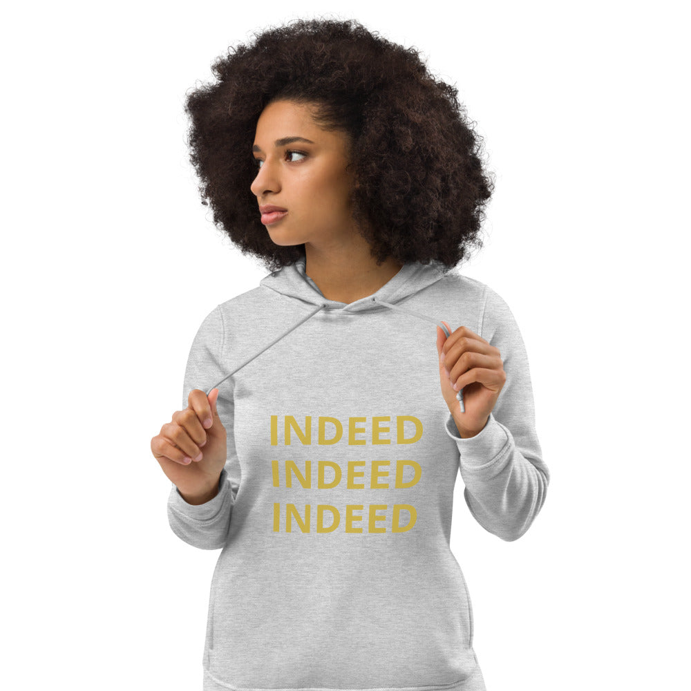 Women's eco fitted hoodie