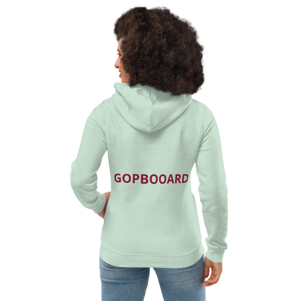 Women's eco fitted hoodie