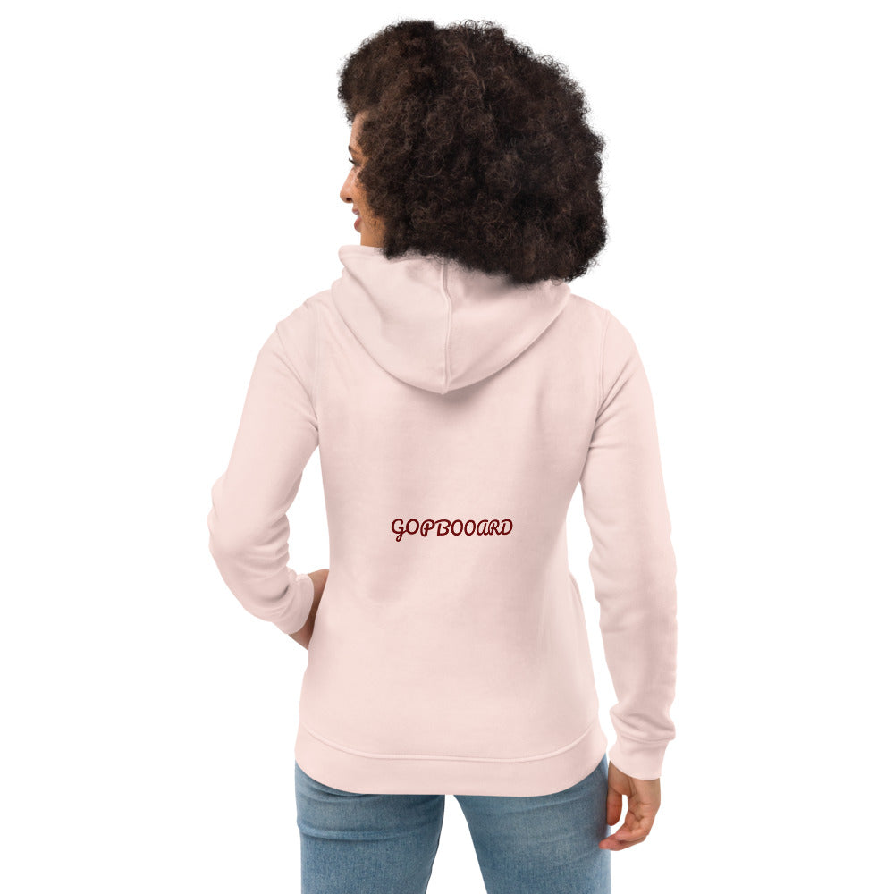 Women's eco fitted hoodie Head of The Corner..