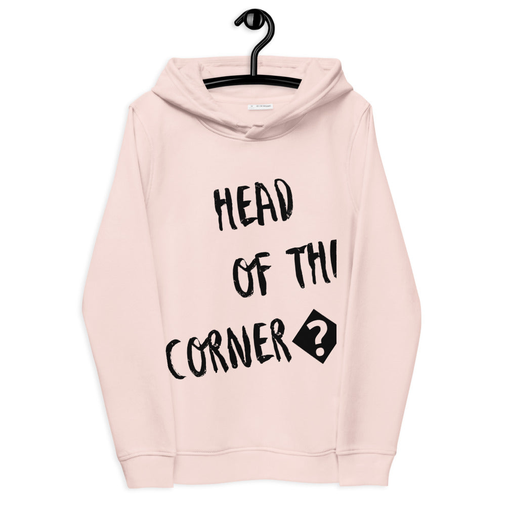 Women's eco fitted hoodie Head of The Corner..