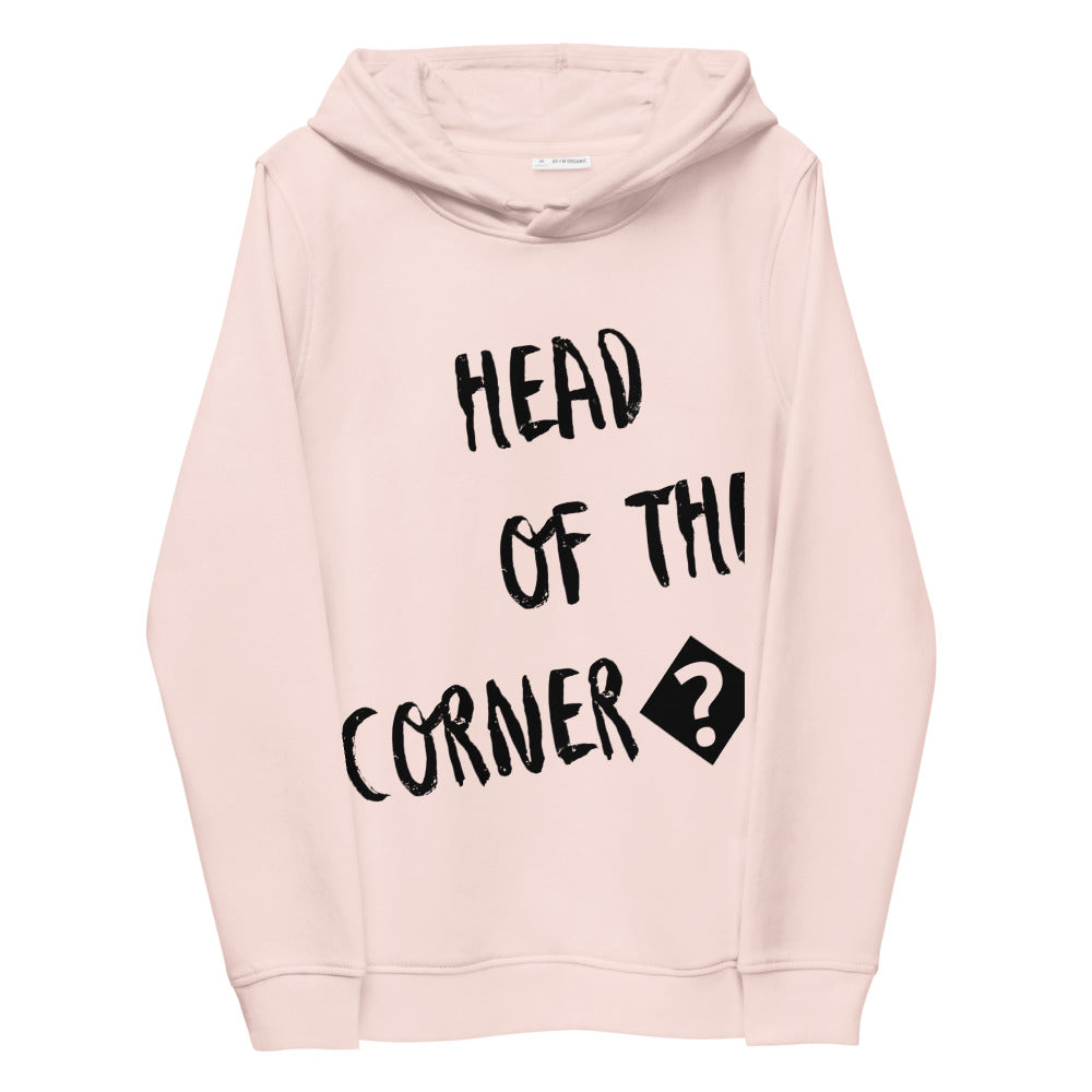 Women's eco fitted hoodie Head of The Corner..