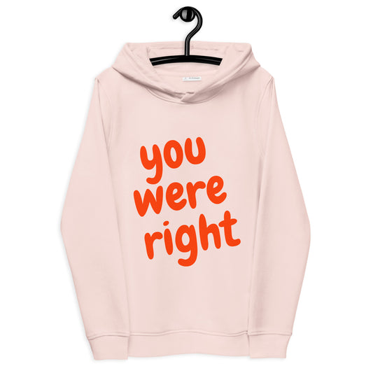 Women's eco fitted hoodie