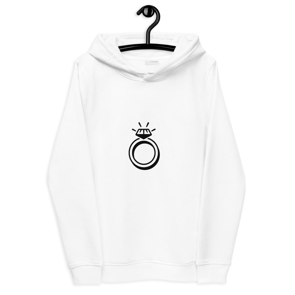 Women's eco fitted hoodie