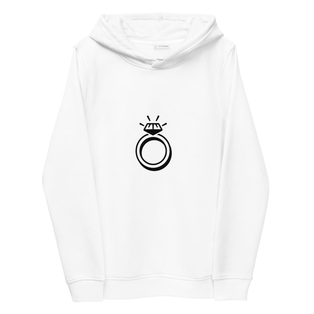 Women's eco fitted hoodie