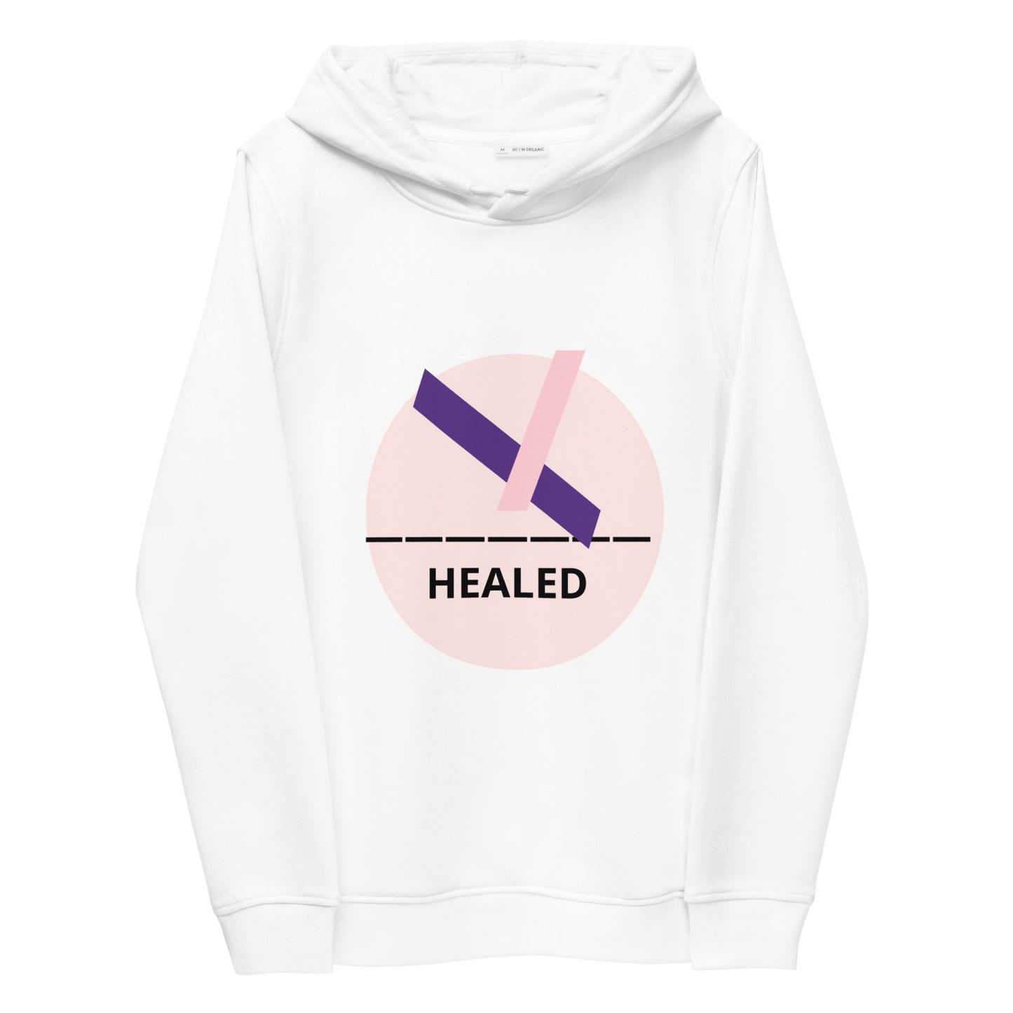 Women's eco fitted hoodie