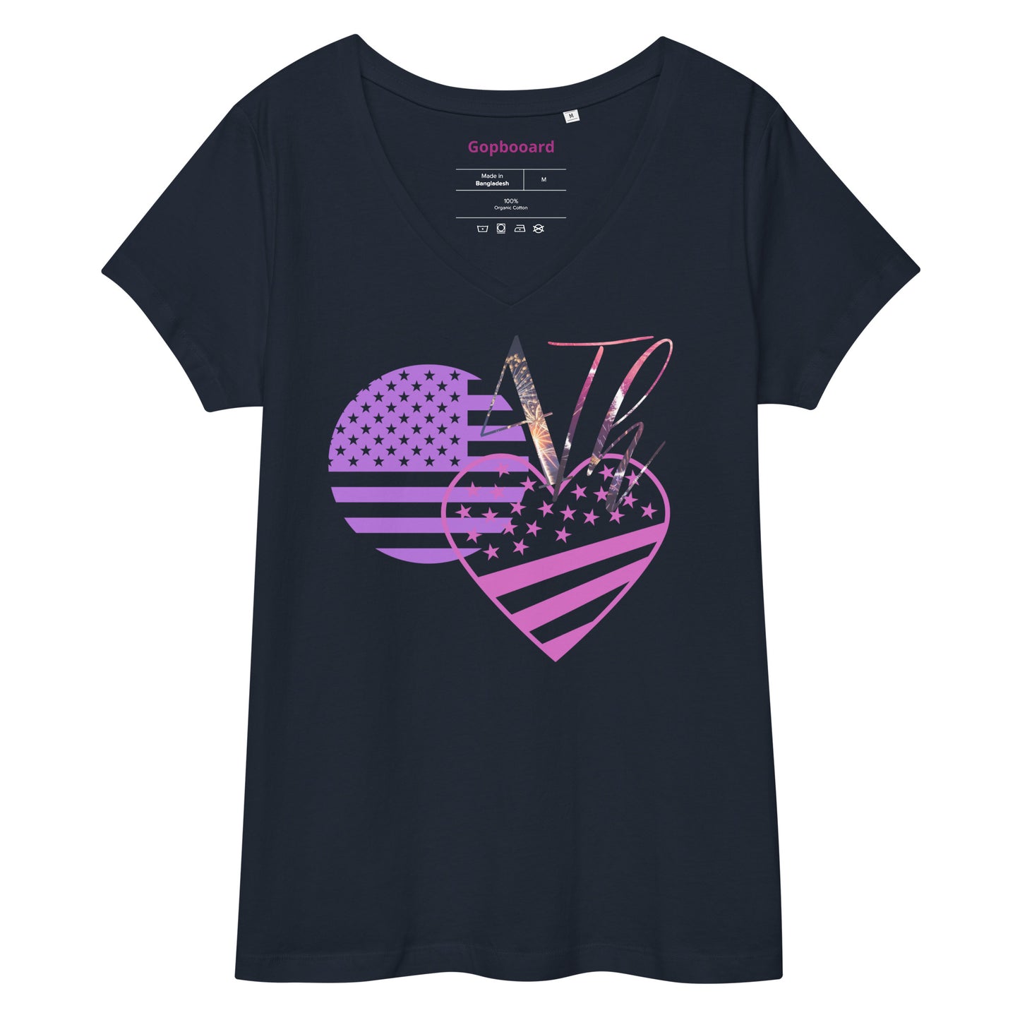 Women’s fitted v-neck t-shirt