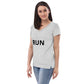 Women’s recycled v-neck t-shirt